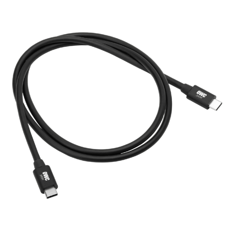 OWC Thunderbolt 5 0.8m Cable - Black