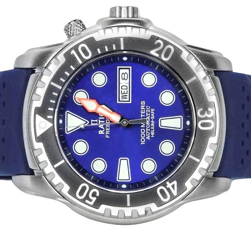 Ratio Men's Stainless Steel Watch (1068HA90-34VA-BLU)