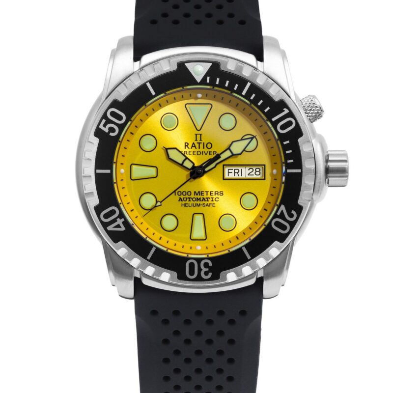 Ratio Men's Stainless Steel Watch (1068HA90-34VA-YLW)