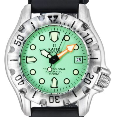 Ratio Men's Stainless Steel Watch (32BJ202A-MGRN)