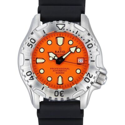 Ratio Men's Stainless Steel Watch (32GS202A-ORG)