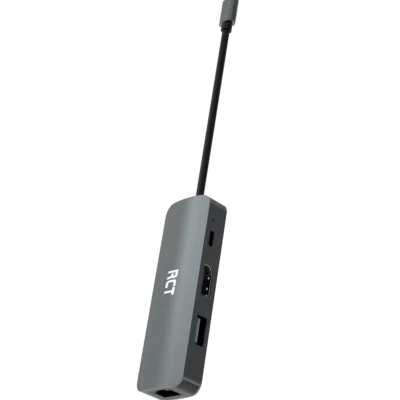 RCT compact 4-in-1 USB type C hub with 1 HDMI