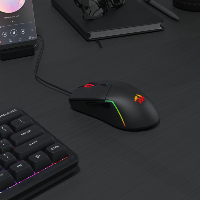 Redragon NAGA RGB 10000DPI Wired Gaming Mouse