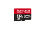 Transcend 512 GB microSD Express Card, PCIe Gen 3 Read up to 900MB/S Write up to 780 MB/s UHS-I U3 V30 A1