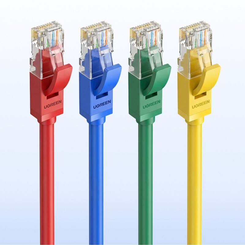 UGREEN Cat6 UTP Flat Ethernet Cable 1M – Yellow