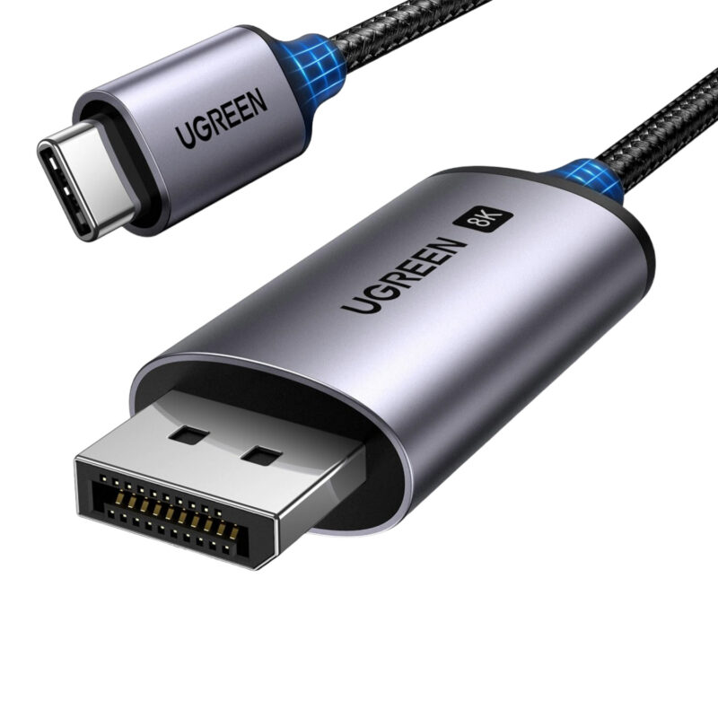 UGREEN USB Type-C to DisplayPort 1.4 Cable 1m UGREEN USB Type-C to DisplayPort 1.4 Cable 1m