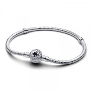 Pandora Moments North Star Clasp Snake Chain - Size 18 (593584C01-18) Women's JEWELRY_main