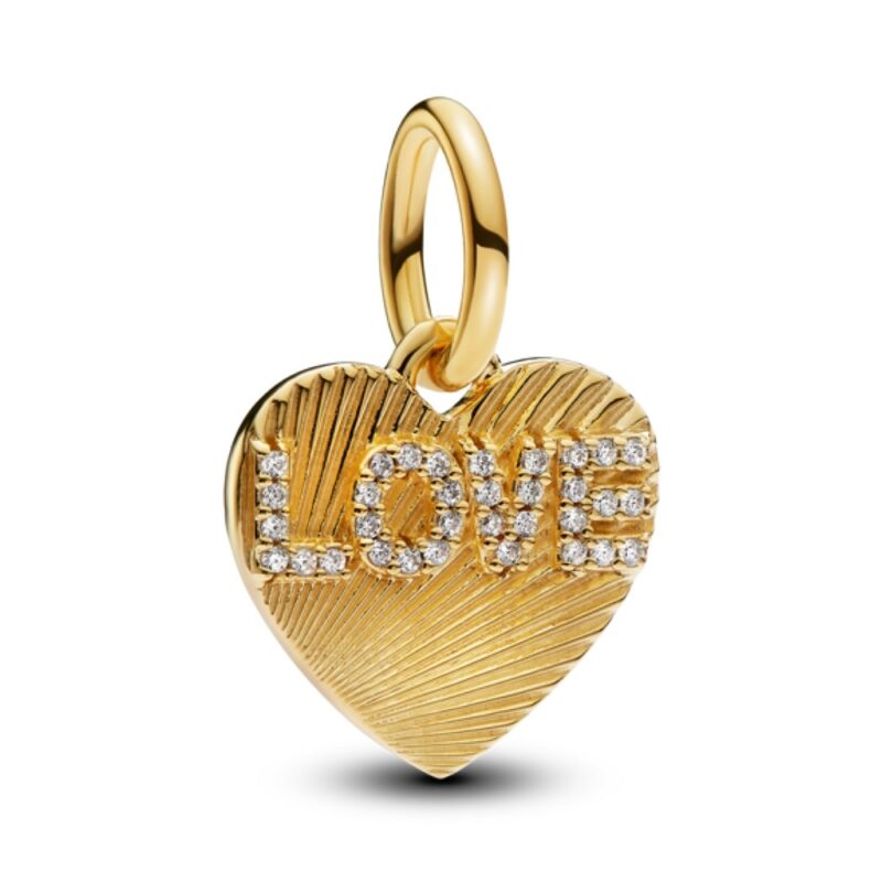 Pandora Charms Engravable Love Heart Dangle (763604C01) Women's JEWELRY_main