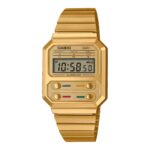 Casio Vintage Edgy Collection - Gold (A-100WEG-9AEF) Unisex Watch_main