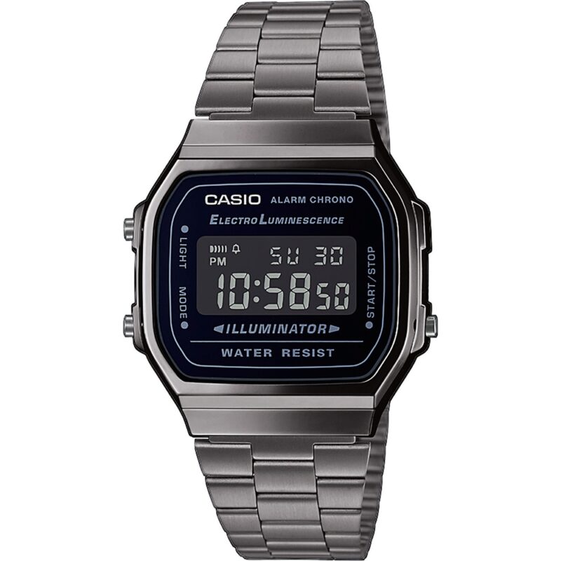 Casio Vintage Iconic - Full Black (A168WEGG-1BEF) Unisex Watch_main