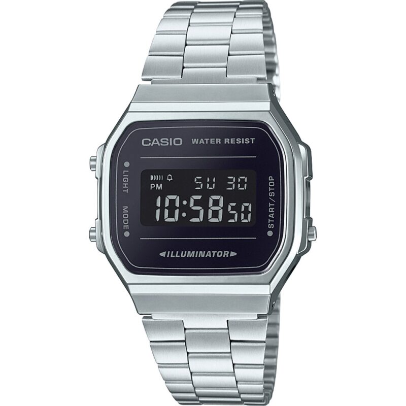 Casio Vintage Iconic - Black (A168WEM-1EF) Unisex Watch_main