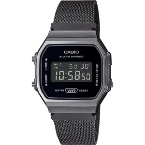Casio Vintage Iconic - Black (A168WEMB-1BEF) Men's Watch_main