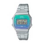 Casio Vintage Iconic - Retro Vaportheme Serie Silver (A168WER-2AEF) Unisex Watch_main
