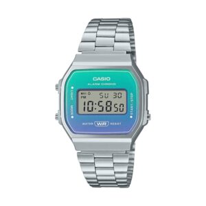 Casio Vintage Iconic - Retro Vaportheme Serie Silver (A168WER-2AEF) Unisex Watch_main