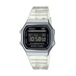 Casio Vintage Iconic - Silver Jelly ***special Price*** (A168XES-1BEF) Unisex Watch_main