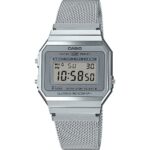 Casio Vintage Iconic Slim Design - Silver Mesh (A700WEM-7AEF) Unisex Watch_main