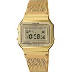 Casio Vintage Iconic Slim Design - Gold Mesh (A700WEMG-9AEF) Unisex Watch_main