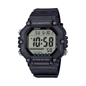 Casio Sport Collection Oversize 10 Years Battery - Black (AE-1600H-1AVEF) Men's Watch_main