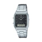 Casio Vintage Edgy Collection Sunray Dial - Black (AQ-230A-1DMQYES) Unisex Watch_main