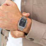 Casio Vintage Edgy Collection Sunray Dial - Black (AQ-230A-1DMQYES) Unisex Watch_1