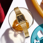 Casio Vintage Edgy Collection Sunray Dial. Gold - Black (AQ-230GA-5AMQYES) Unisex Watch_2
