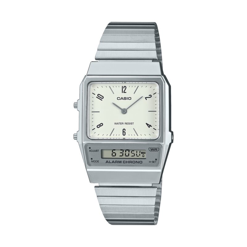 Casio Vintage Edgy Collection - Cream (AQ-800E-7A2EF) Unisex Watch_main