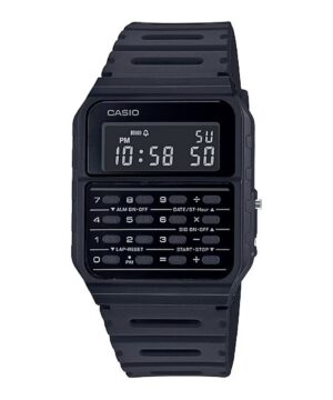 Casio Vintage Calculator Edgy Collection - Full Black (CA-53WF-1BEF) Unisex Watch_main