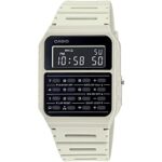 Casio Vintage Calculator Edgy Collection - Cream & Black (CA-53WF-8BDF) Unisex Watch_main
