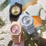 Casio G-shock Oak Compact Sunset Glow Serie - White (GMA-P2100VA-7AER)  Watch_4