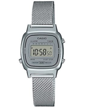 Casio Vintage Iconic Mini Steel - Silver Mesh (LA-670WEM-7DF) Women's Watch_main