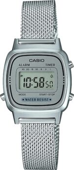 Casio Vintage Iconic Mini Steel - Silver Mesh (LA-670WEM-7EF) Unisex Watch_main