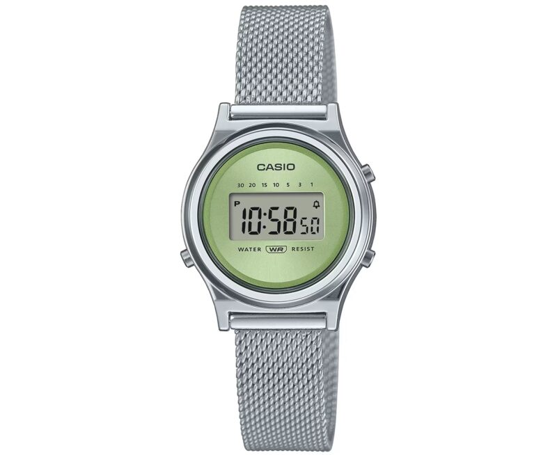 Casio Vintage Mini Collection Slim - Lemon Green Mesh (LA700WEM-3AEF) Women's Watch_main
