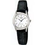 Casio Collection Only Time. Leather - White (LTP-1094E-7BRDF) Women's Watch_main