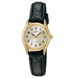 Casio Collection Only Time. Leather - Gold (LTP-1094Q-7B2RDF) Women's Watch_main