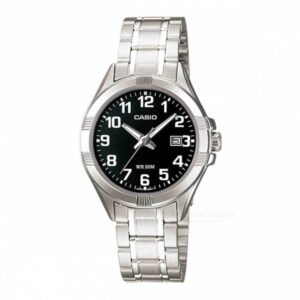 Casio Collection Lady Date - Black (LTP-1308D-1BVDF) Women's Watch_main
