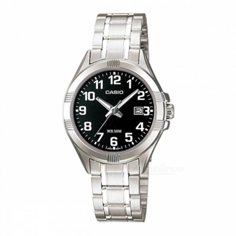 Casio Collection Lady Date - Black (LTP-1308D-1BVDF) Women's Watch_main
