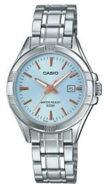 Casio Collection Lady Date - Light Blue (LTP-1308D-2AVDF) Women's Watch_main
