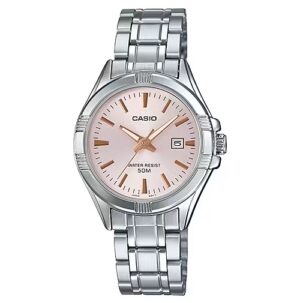 Casio Collection Lady Date - Antique Pink (LTP-1308D-4AVDF) Women's Watch_main