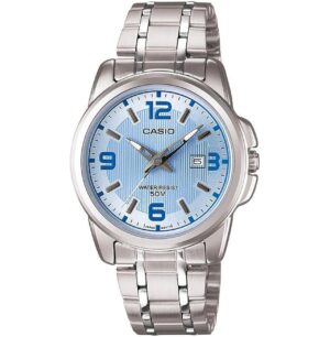 Casio Collection Lady Date - Light Blue (LTP-1314D-2AVDF) Women's Watch_main