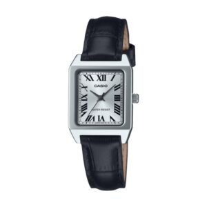 Casio Collection Tank. Leather - White (LTP-B150L-7B1EF) Women's Watch_main