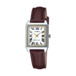 Casio Collection Tank. Leather - White (LTP-B150L-7B2EF) Women's Watch_main