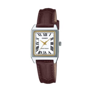 Casio Collection Tank. Leather - White (LTP-B150L-7B2EF) Women's Watch_main