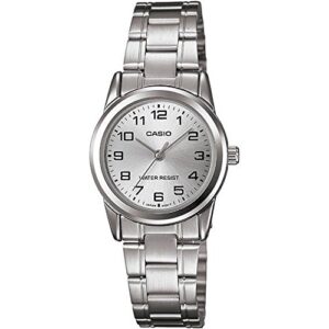 Casio Collection Lady 3h - Silver (LTP-V001D-7BUDF) Women's Watch_main