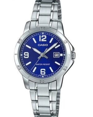 Casio Collection Lady Date - Blue (LTP-V004D-2BUDF) Women's Watch_main