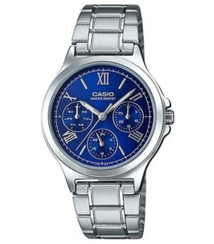 Casio Collection Lady Multifunction - Blue (LTP-V300D-2A2UDF) Women's Watch_main