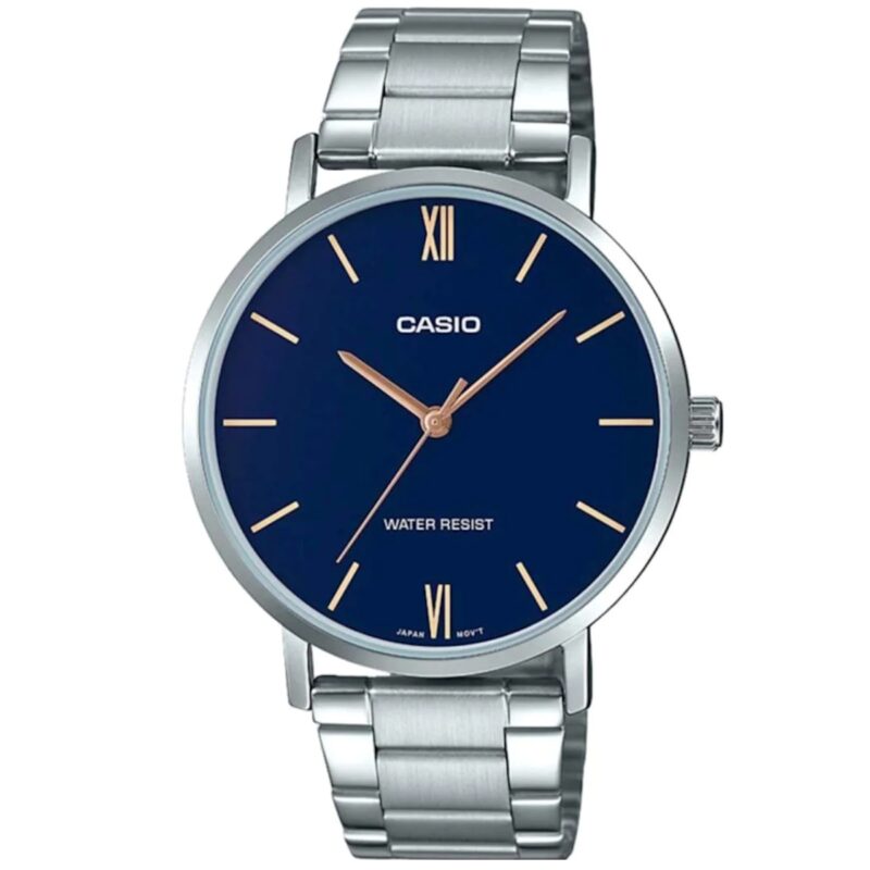 Casio Collection Minimal - Petrol Blue (LTP-VT01D-2BUDF) Women's Watch_main