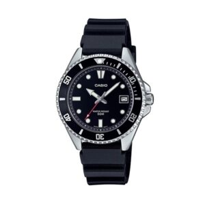 Casio Sport Diver Compact 50m - Black (MDV-10-1A1VEF) Unisex Watch_main
