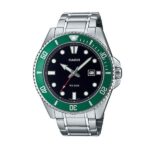 Casio Collection Diver Date 200m - Black (MDV-107D-3AVEF) Men's Watch_main