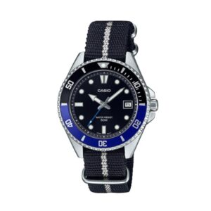 Casio Sport Diver Compact 50m - Black (MDV-10C-1A2VEF) Unisex Watch_main