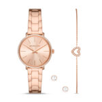 Michael Kors Women's Jewellery Set - Watch, Bracelet & Earrings (MK1040) - Pyper Collection